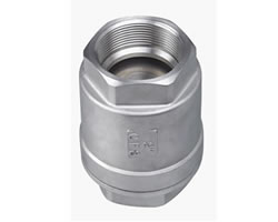 H12W 不锈钢内螺纹直通止回阀