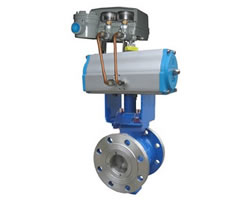 ZSHV 气动V型调节球阀