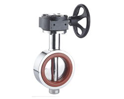 WD371X 卫生级蜗轮对夹式蝶阀