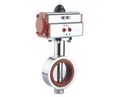 WD671X 气动对夹式卫生级蝶阀