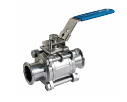 WQ61F-16P 卫生级快装三片式球阀