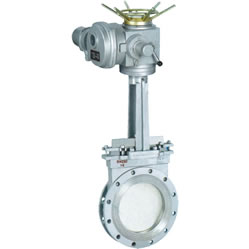 PZ73H、PZ73F、PZ73Y型PN10、PN16刀型闸阀