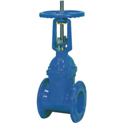 Z45X—10、Z45X—16型铁制弹性座封闸阀