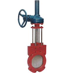 Z573X—6、Z573X—10型铁制锥齿轮传动对夹式平板闸阀(浆液阀)